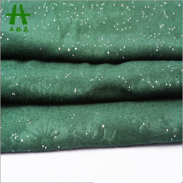 Mulinsen Textile P/D 100D Double Side Brush Polyester DTY Fabric Emboss Hot Stamping for Women